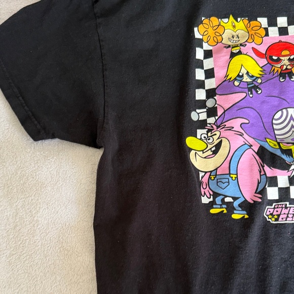 Cartoon Graphic T-Shirt - Black - Picture 7 of 9